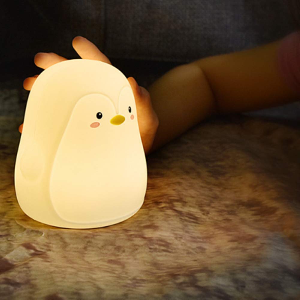 ペンギン型インテリアライト Amazon.co.jp : ベッドサイドナイトライト ペンギンナイトライト